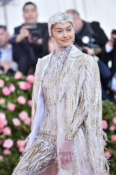 Gigi Hadid Wears Michael Kors Collection Dress to Met Gala 2019